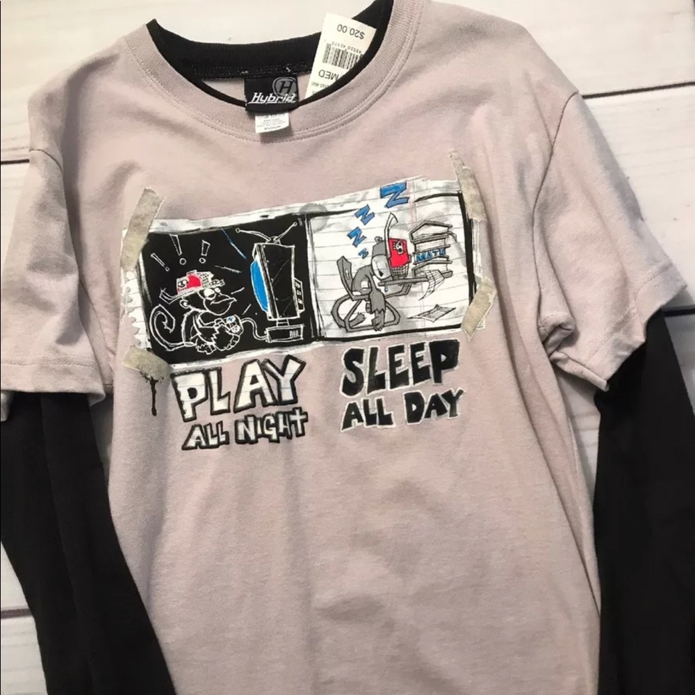 🔥⚡️BOGO SALE⚡️🔥 Hybrid Boys Tee T-shirt - Picture 1 of 6